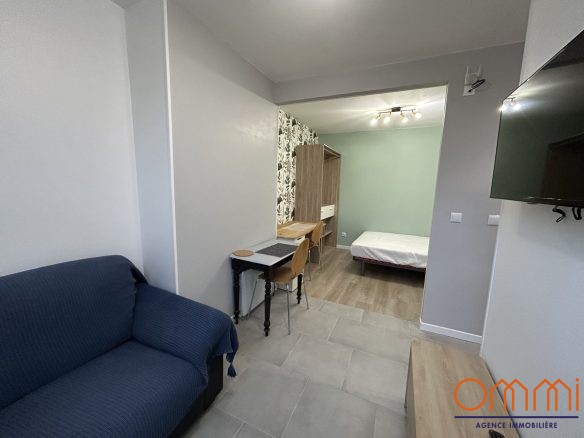 Studio meublé de standing 22m2 Ommi agence immobilière Amiens Agence immobilière Amiens, Ommi Immobilier Amiens,
