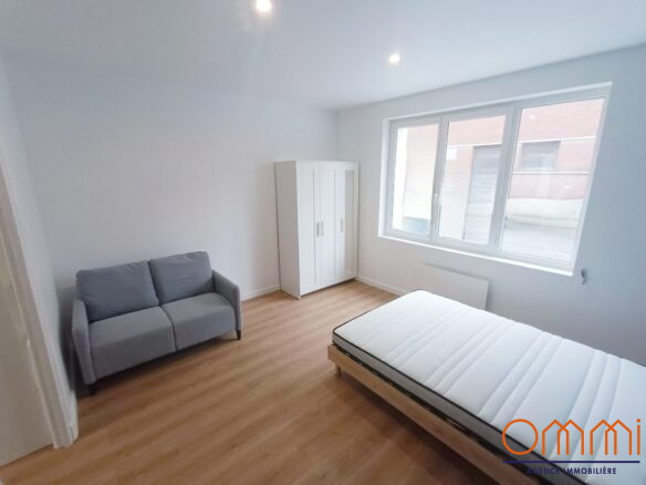 Studio meublé rénové proche CHU Sud Ommi agence immobilière Amiens Agence immobilière Amiens, Ommi Immobilier Amiens,