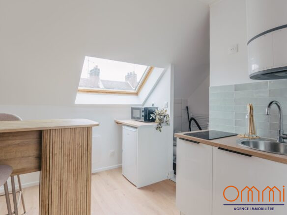 Studio prêt à vivre Ommi agence immobilière Amiens Agence immobilière Amiens, Ommi Immobilier Amiens,