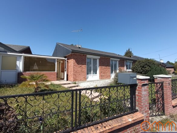 Maison plain pied T3, garage et jardin Ommi agence immobilière Amiens Agence immobilière Amiens, Ommi Immobilier Amiens,